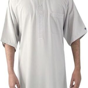 جلابية رجالي نص كم صيفي مريحة